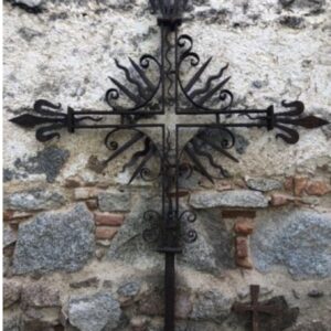 CRUZ DE REMATE DE UNA REJA DE CORO