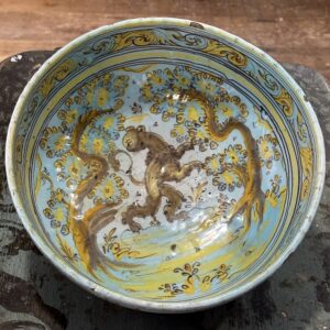 Cuenco de Talavera del S. XVIII.